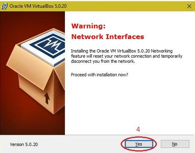 VirtualBox Setup Step 4